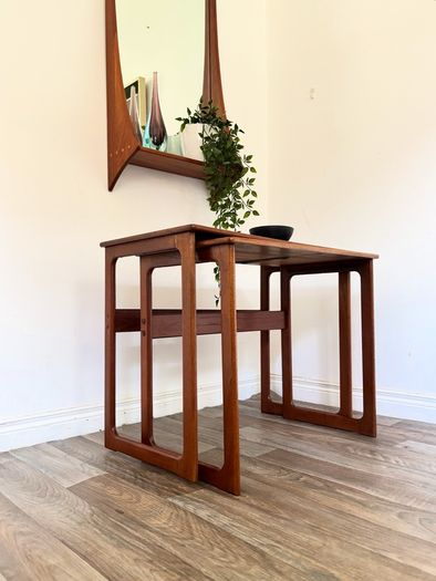 Vintage Retro Mid Century Danish Johannes Andersen Nest of Tables