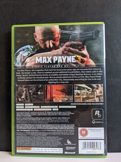 Max Payne 3 - Xbox 360