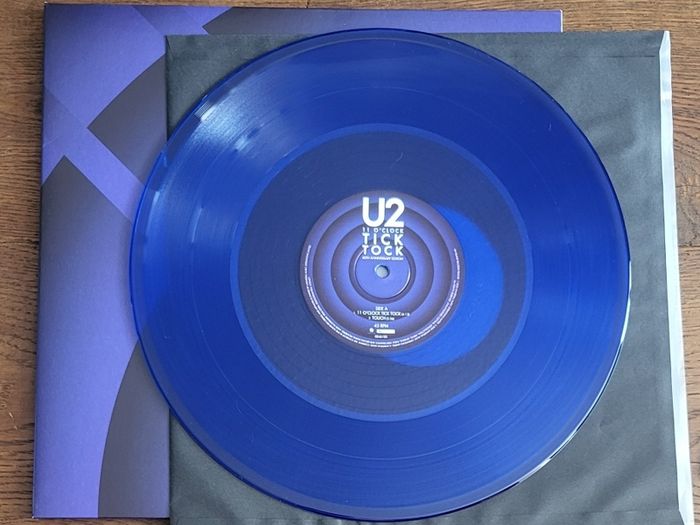 U2 - 11 O'Clock Tick Tock - 12" RSD coloured vinyl record