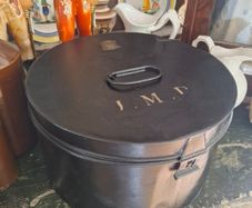 Antique British Military Hat Box