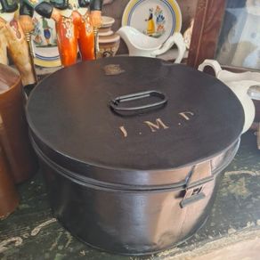 Antique British Military Hat Box