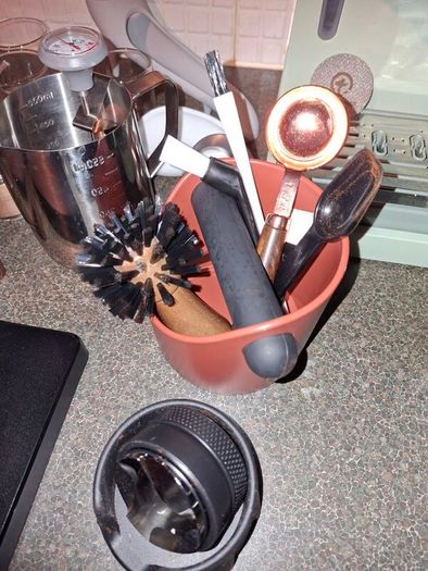 Full espresso making set up