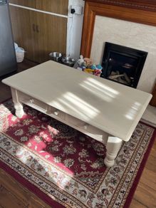 Cream Coffee Table
