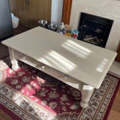 Cream Coffee Table