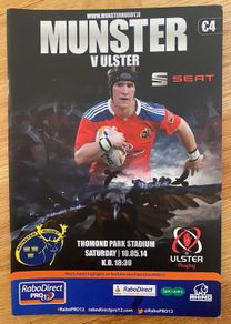 2014 Munster v Ulster - RaboDirect Pro12 Programme