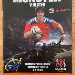 2014 Munster v Ulster - RaboDirect Pro12 Programme