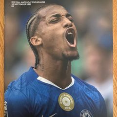 2025 Chelsea v Benfica - UEFA Champions League Programme