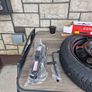 hyunda Kona 241 emergency wheel with jack and wheel cover. Image 2