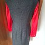 Hobbs Quality Wool Mix Grey Pinafore Dress Size 12 Image 3