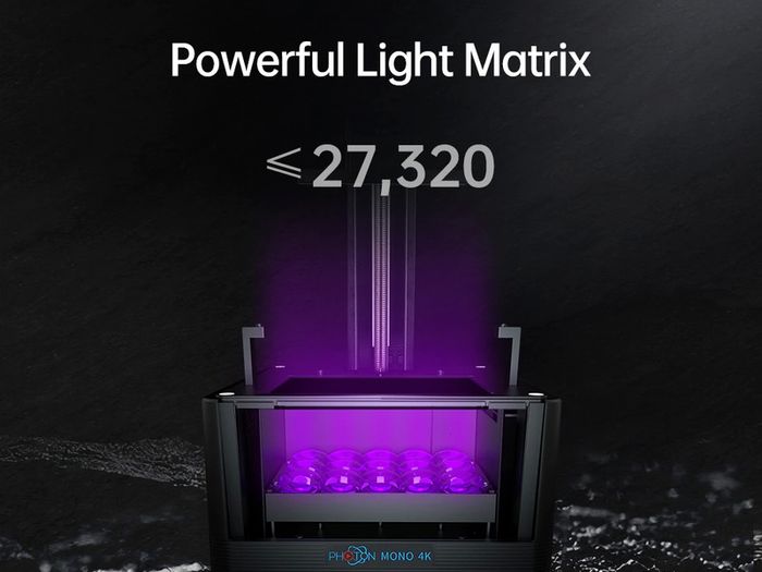 4K 3D Printer with 6.23" Monochrome Screen LCD SLA UV Resin 3D Printers Fast Precise 3D Printing