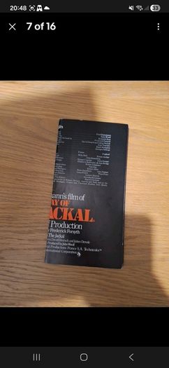 1973 The Day Of The Jackal Press Kit Material