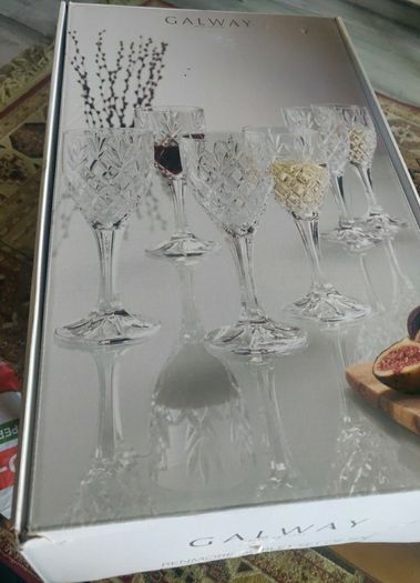 Galway crystal glass