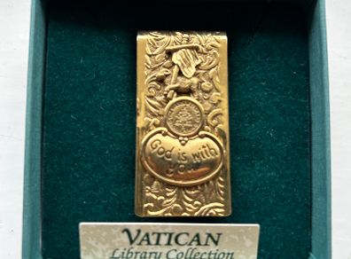 Gold Tone Money Clip