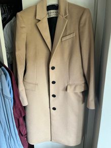 Burberry wool coat size 12