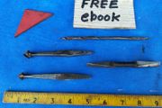 4 Carpenters Brace Bits