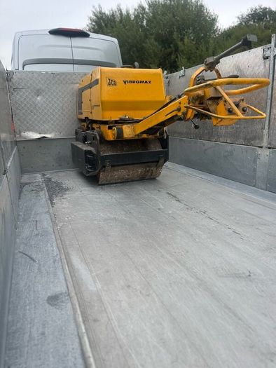 JCB Viberomax hand roller