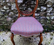 19th Century upholstered chair
