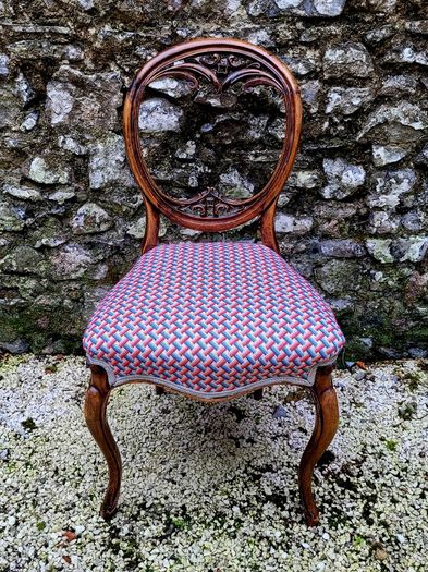 19th Century upholstered chair