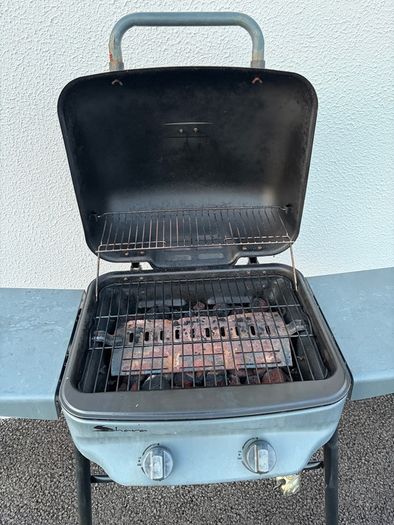 sahara 2 burner gas bbq