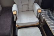 Rocking chair with footstool