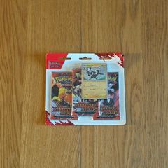 Pokemon TCG: Destined Rivals 3 pack blister (Zebstrika)