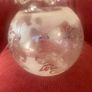 Vintage 50's/60's Set of 5 Opaque Glass Shades with Motif Design. Image 4