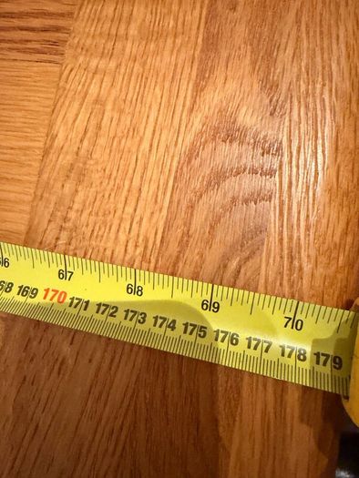 Solid oak extendable table