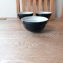 Denby Black Bowls x 3 Image 4