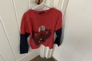 Orange T-shirt age 7/8