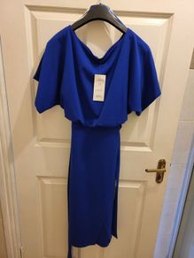 Blue midi dress Brand new with tags