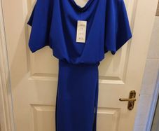 Blue midi dress Brand new with tags
