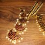 Indian necklace set Image 5