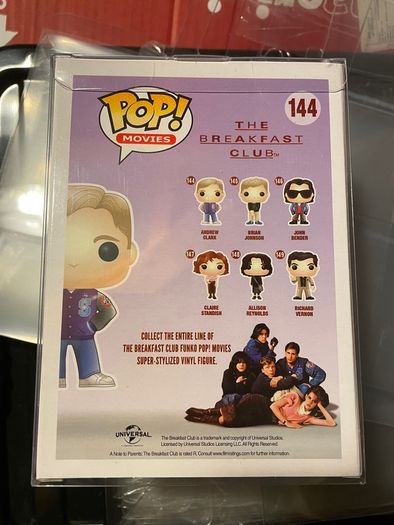 Funko Breakfast Club Andrew 144 Vaulted