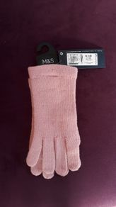 Gloves M&S pale pink/blush. Brand new