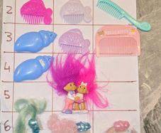 4 Euro Each - Fish Combs and Seashell Comb brush 4Euro Each MLP G1 My Little Pony Accessories