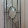 Antique Stunning Leaded Stained Glass Window Art  40,5" x 9" Image 2