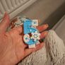 Frozen Ella 5 Birthday party cake Candle Image 3