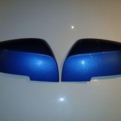 BMW estoril blue mirror caps/covers