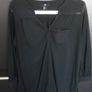 ladies black lightweight blouse size small/8 to 10 Image 3