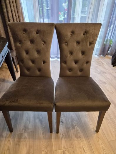dinning table wood with 6 chairs