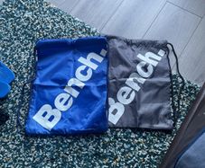 Two Bench Drawstring Bags