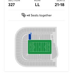 Cork v Galway 2 tickets Hogan Stand