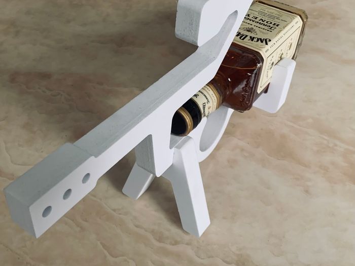 Jack Daniels bottle holder perfect gift for jack Daniels collector made of hard plastic