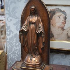 Vintage Madonna Wall Plaque