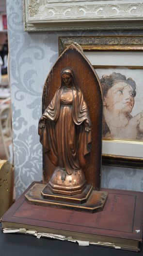 Vintage Madonna Wall Plaque