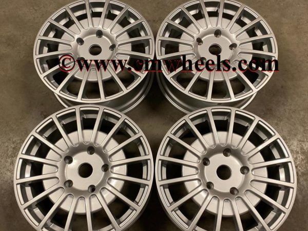 18 20" Inch OZ wheels Ford Transit Custom Van centre bore 65.1 5x120 silver