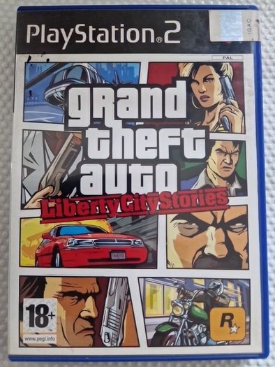 Grand Theft Auto Liberty City Stories PlayStation2 Ps2 Games Original