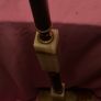 antique onyx + brass lamp Image 5