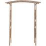 Rose Arch Bamboo 145x40x187 cm Image 2