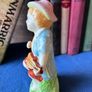 Vintage ceramic figurine of a young Boy Playing a Mandolin Image 3